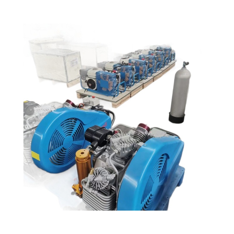 Bomba de llenado de botella de respirador de mina bomba de aire de compresión de oxígeno de alta presión, alta eficiencia y precisión (depósito)