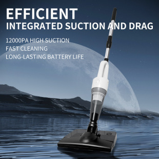 Portable Wireless Car Vacuum Cleaner Household Handheld Vacuum Cleaner with High Suction Power Two-Speed Switching Vacuum Mopping Vacuum Cleaner
