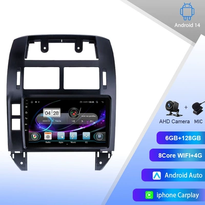 Polo Android Large Screen | DVD Navigation - octa-core-6g128gb-carplay-wifi4g