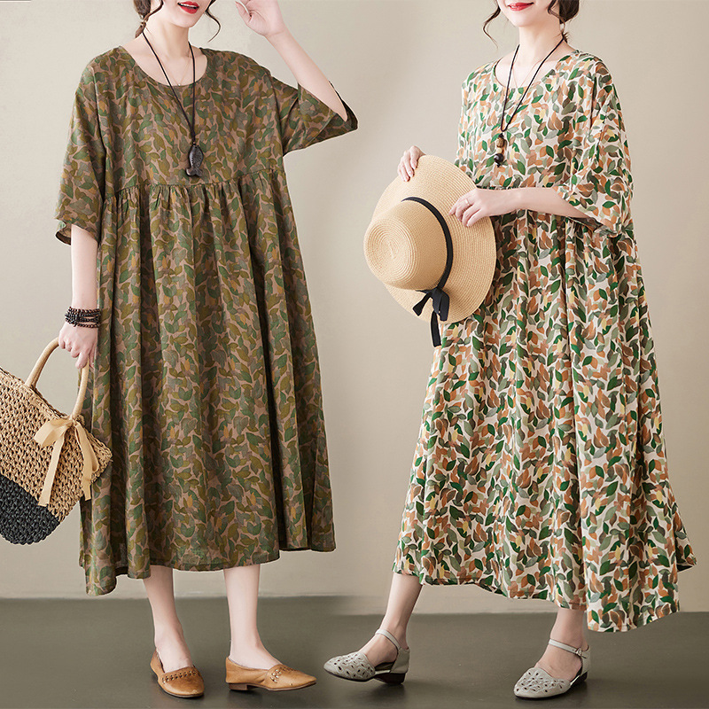  夏  F 大きいサイズ ワンピース