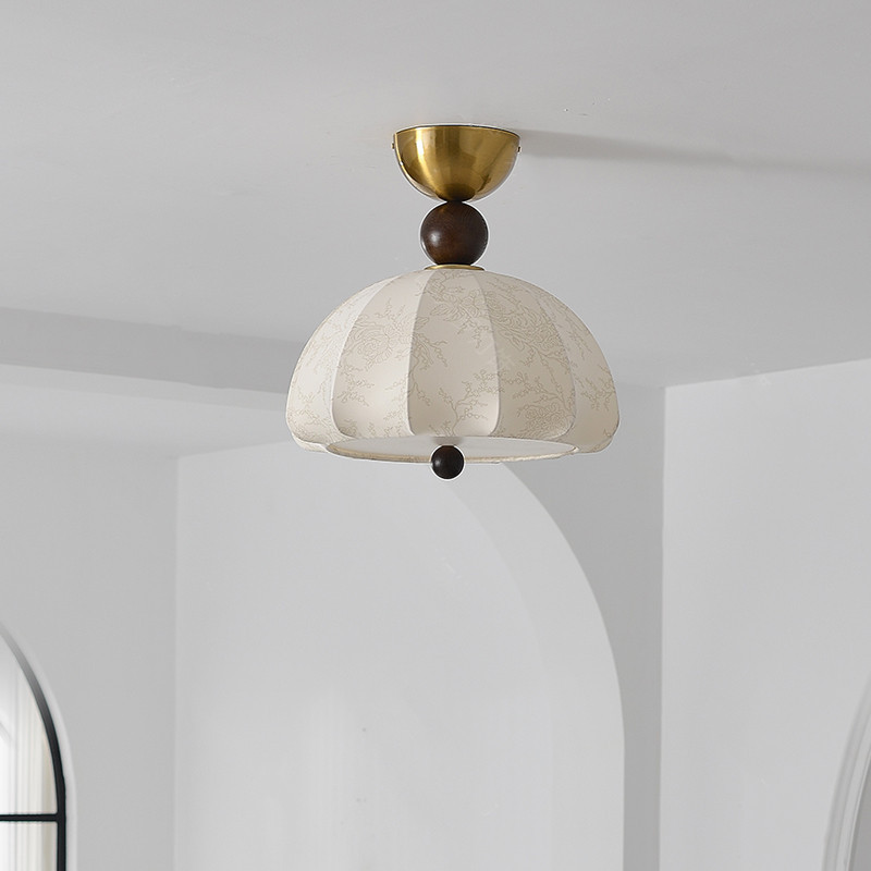 Lámpara retro francesa lámpara de dormitorio lámpara de comedor dormitorio principal estilo medieval cálido romántico protección de ojos lámparas de estudio sin