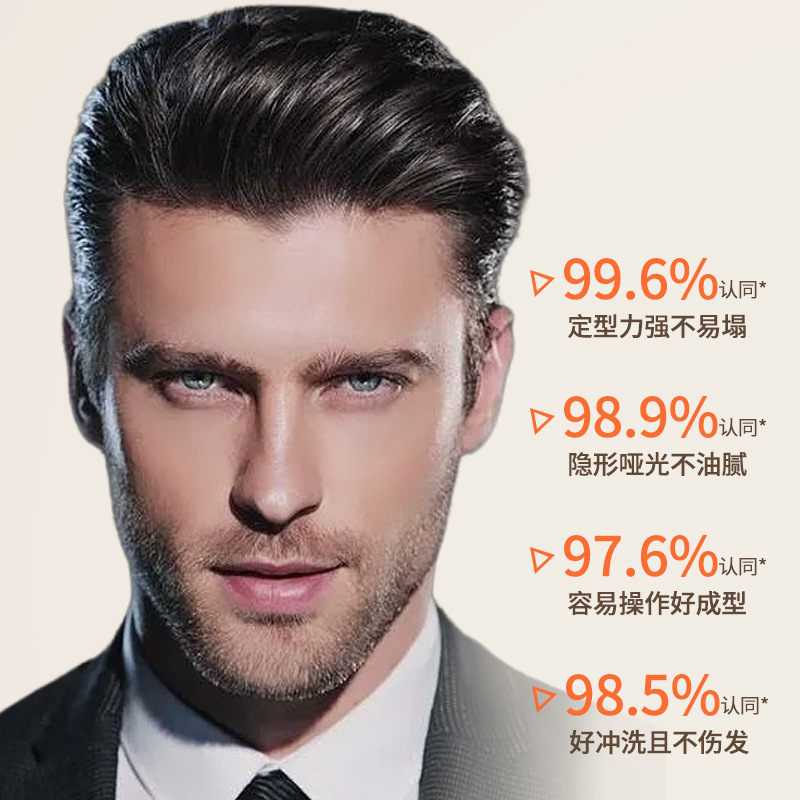洛黛詩隱形紋理塑型發泥持久定型自然蓬鬆啞光紋理造型廠家批發