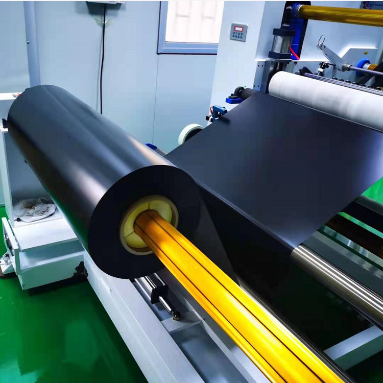 厂家批发黑色阻燃PET薄膜 阻燃聚碳酸酯薄膜 哑黑色聚酯PI膜