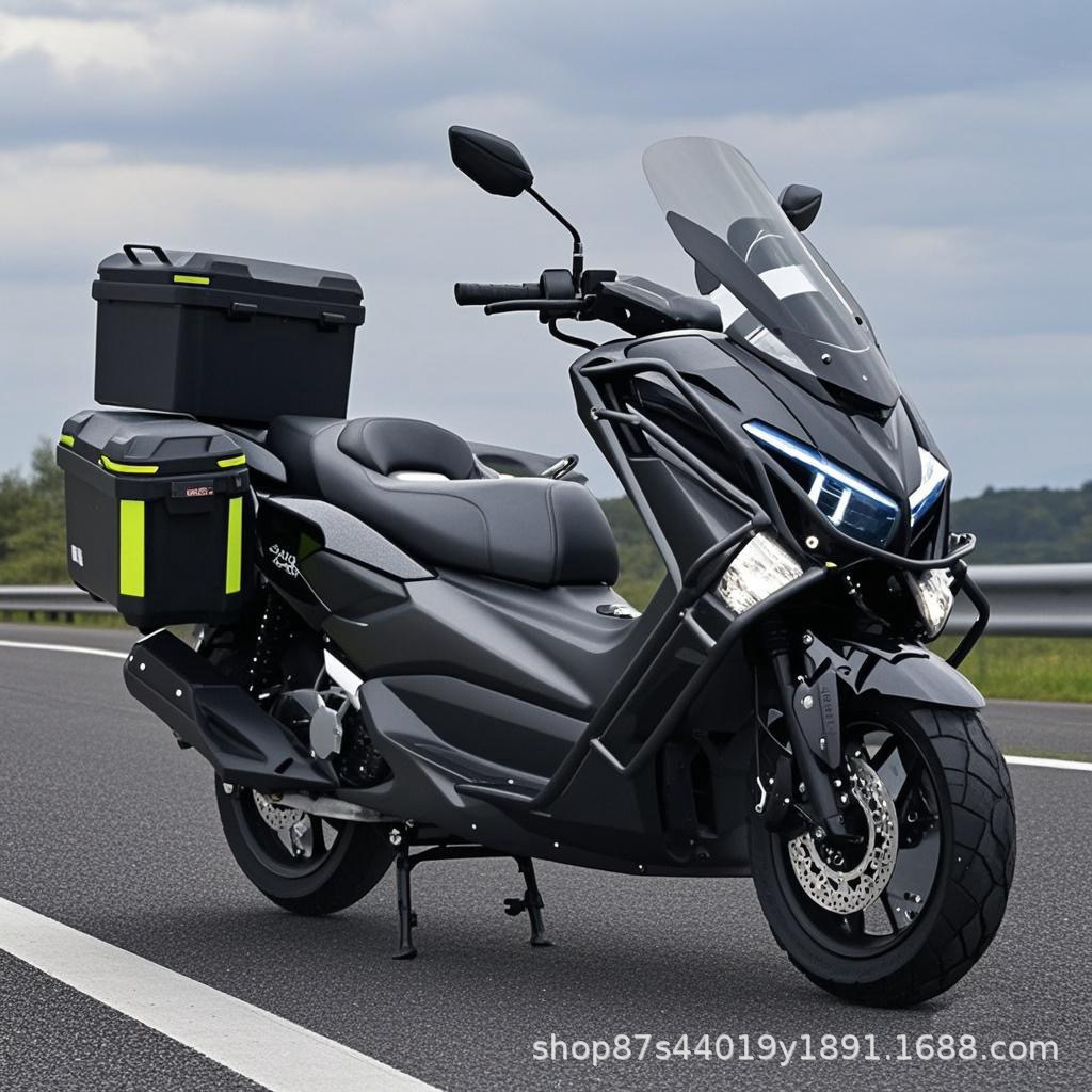 Licenseable Mengshi 150cc water-cooled two-wheel scooter, ADV, Euro 4, electric injection, climbing capability, Renmin RM