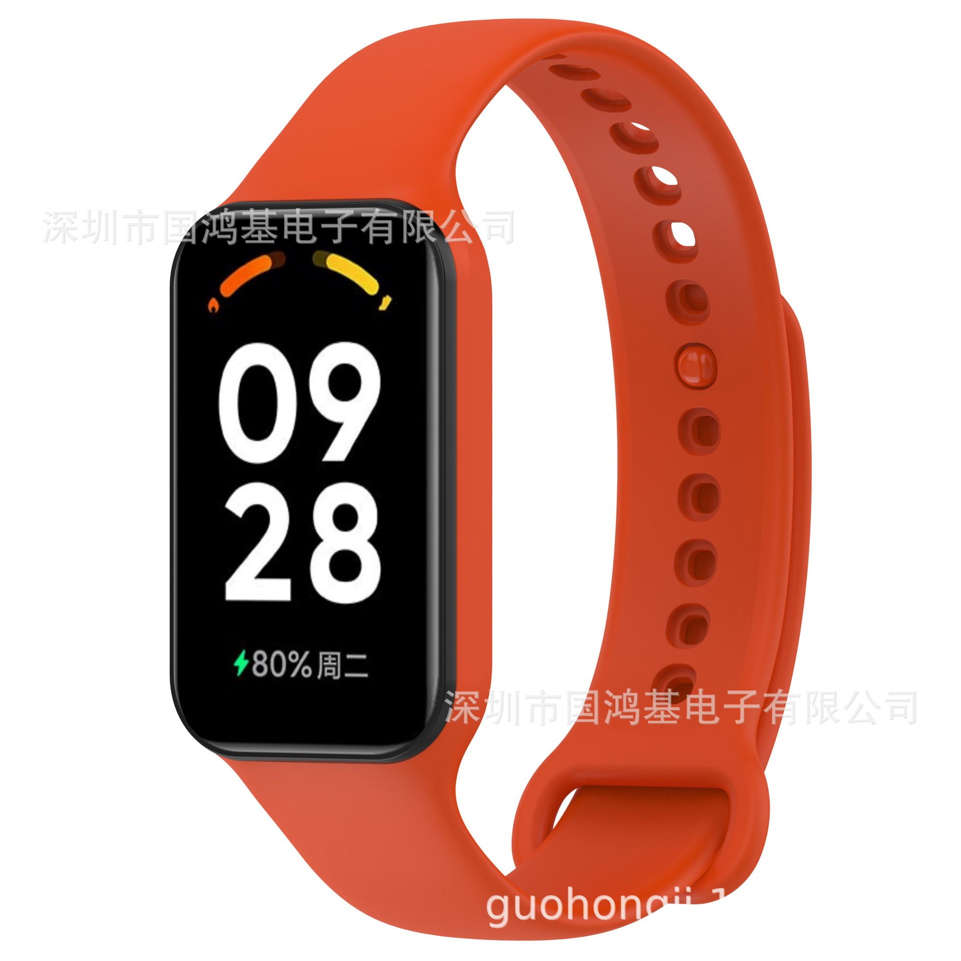 The redmi Band 2 wristband from Guohongji is soft, comfortable, water-resistant and sweat-resistant with silicone undefined