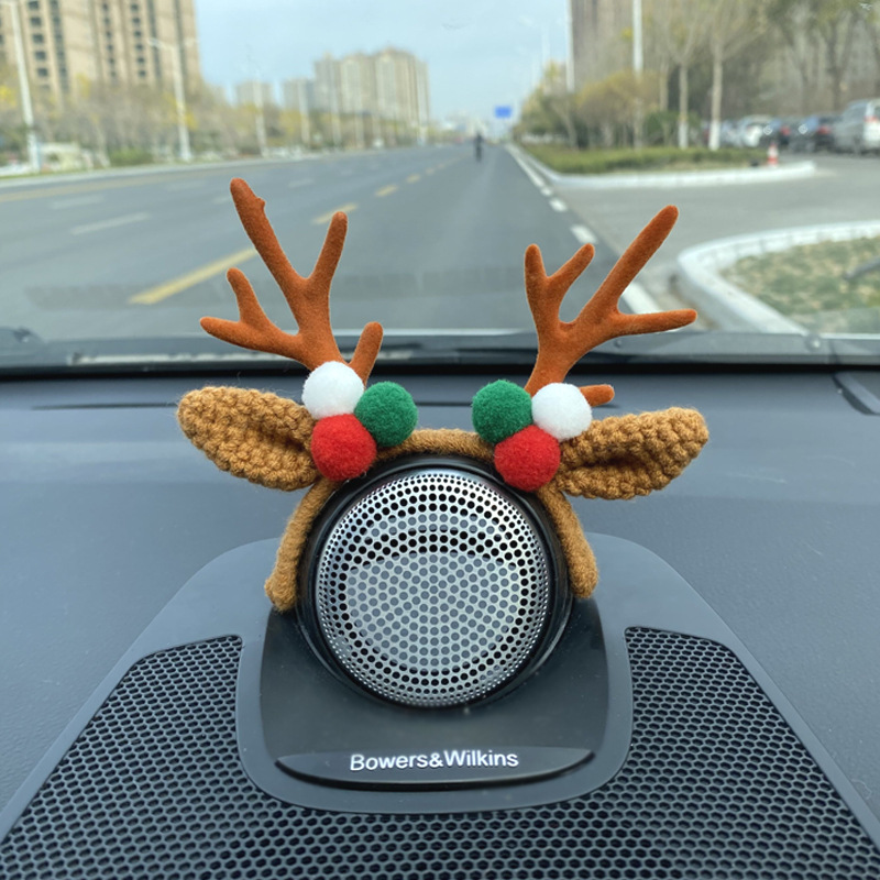 WEILAI PORSCHE VOLVO IDEAL YILU PING 오디오 중간 장착 장식품 자동차 헤어 후프에 적합