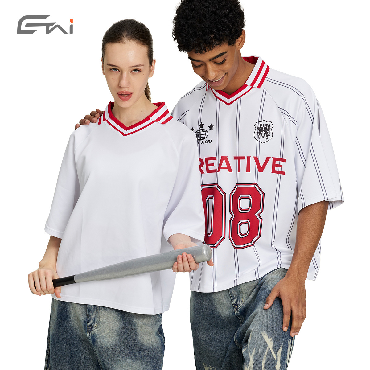 ETAI hombre de verano polo con solapa de manga corta camiseta deportiva casual de hombre americano blusa suelta image 6