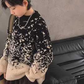 儿童秋冬男童装红色圣诞毛衣打底针织衫2024秋冬新款男毛衣批发