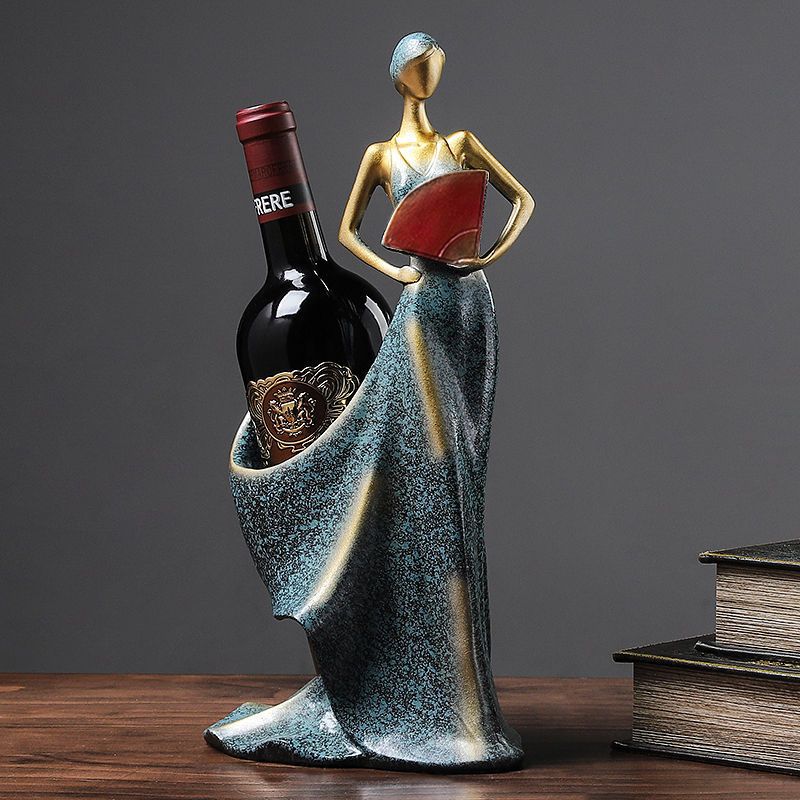 Simple and Creative Wine Cabinet, Wine Rack, Ornaments, Handicrafts, Modern Living Room, Home Entrance, Tv Cabinet Decorations