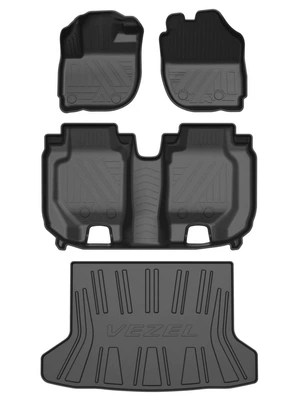 Special Right-Hand Drive Honda Universal Foot Pad - left-hand-drive-14-24-years-binzhi-vezel-with-magic-seats-in-the-rear-tpe-floor-mats-trunk-mat-full-tpe-special-car-dedicated