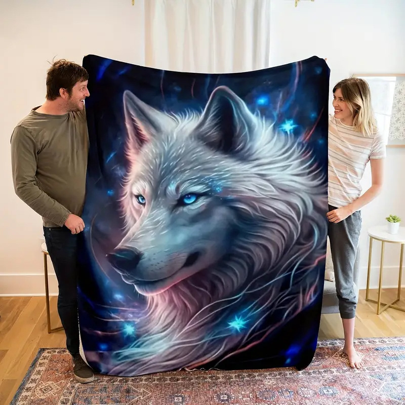 Digital Print Fleece Blanket Image 5