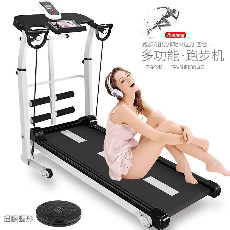 Folding stepper, small equipment for gym, for running