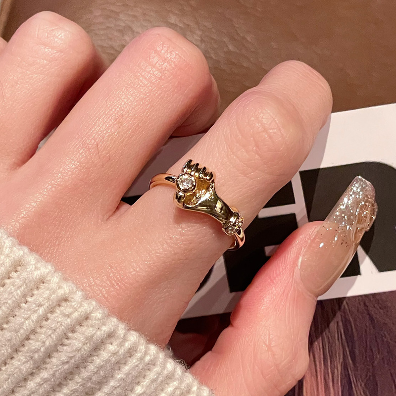 Joyería Al Por Mayor Retro Estilo Simple Geométrico Cobre Anillos Abiertos display picture 7