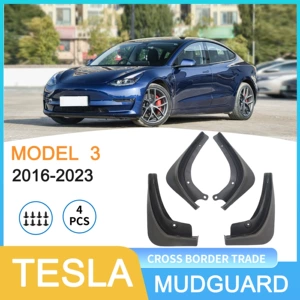 Tesla Model 3 2016-2023 üçün avtomobil təkər palçıq qoruyucusu