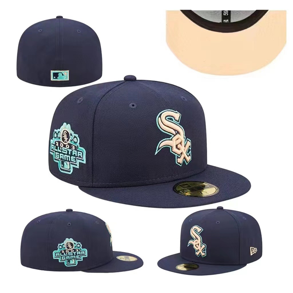 2024 comercio exterior nuevo equipo de béisbol masculino y femenino de LA Dodgers NY gorras de béisbol con tapa completa Baile callejero juvenil gorra de ala ancha