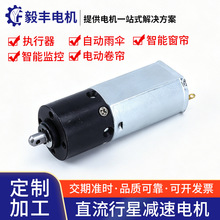 20mm微型减速电机按摩仪齿轮箱有刷直流电机工业微型机器马达定制
