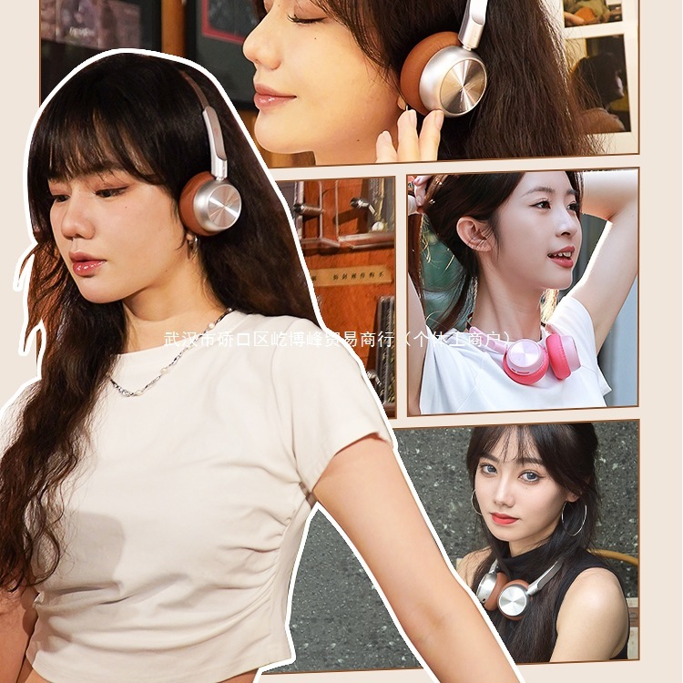 IKF R1レトロなヘッドセットのヘッドセットの無線bluetooth騒音低減2025モデルは美ラード式芸術生を着ています。|undefined