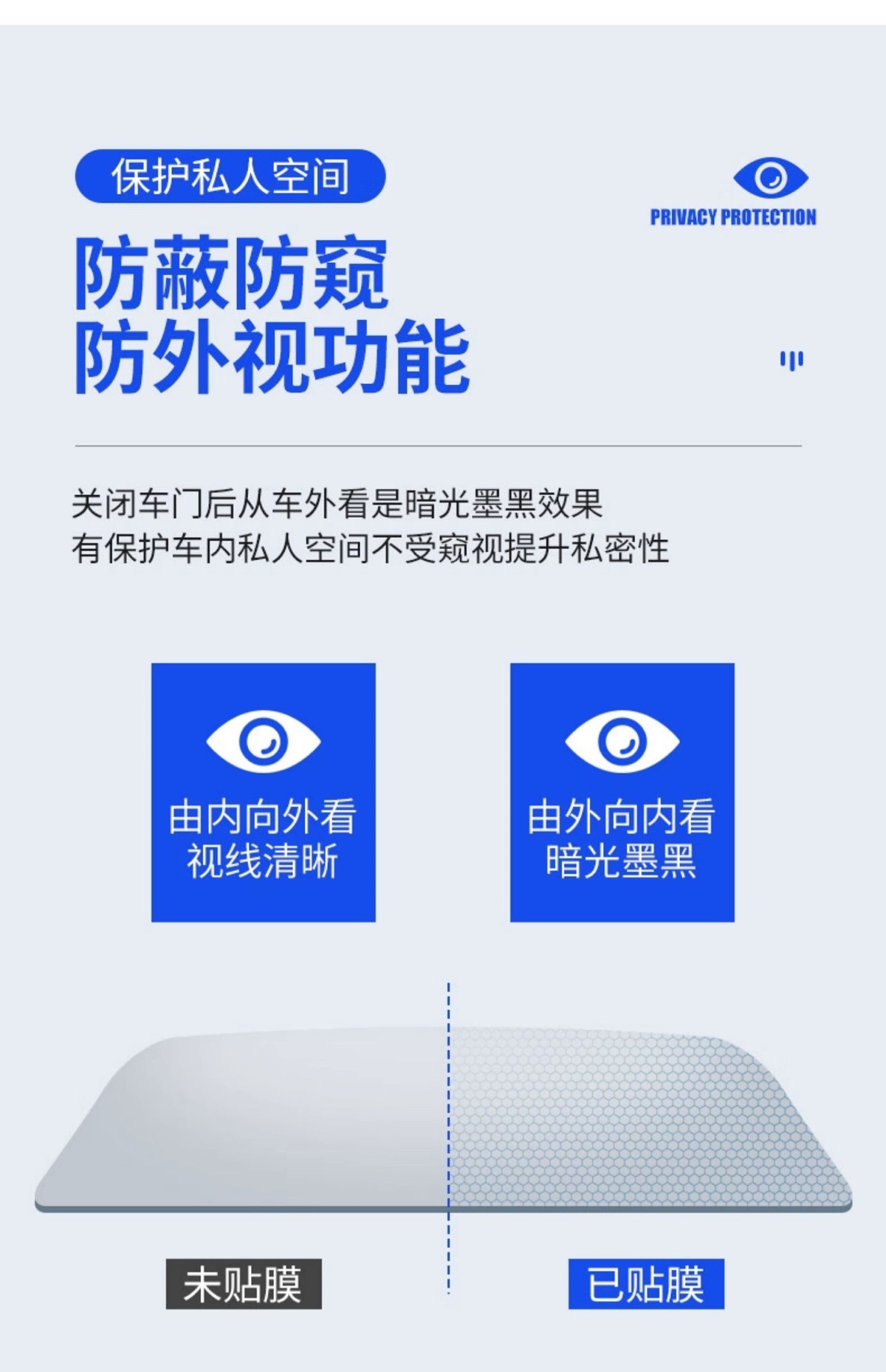 23-24 Geely Geometry E Firefly Full Car Film Sun Protection, Heat Insulation and Explosion-Proof Front and Rear Windshield Solar Film