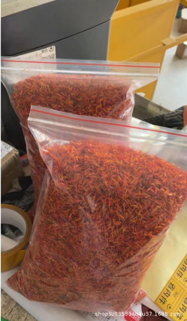 Safflower Hong Hua Dried Flower Herb for Foot Soak Bath and Tea 500g Xinjiang Direct Supply key features