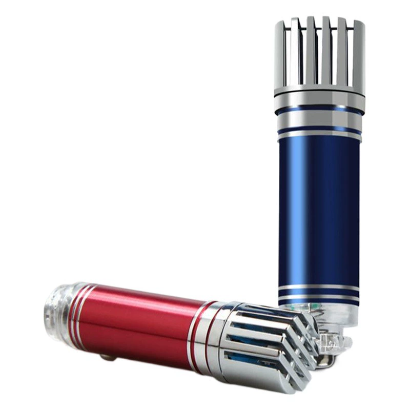 Кожа креветок отрицательный ион автомобильное зарядное устройство очиститель воздуха мини металлический запах формальдегида автомобильный очиститель воздуха