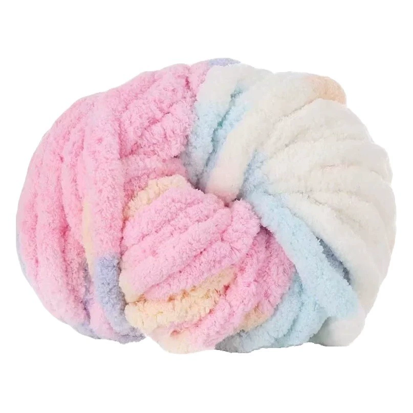 Супер Толстая ледяная нить колбасная пряжа грубая шерсть палец вязальная линия одеяло шарф DIY вязальная линия