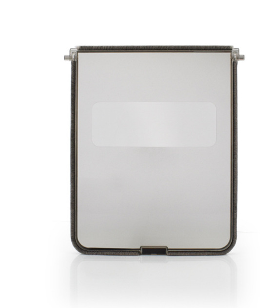 Suministros para mascotas puerta del gato puerta del perro deflector jaula del perro cerca de la puerta del perro canal del perro del agujero del perro de dos vías puerta del perro