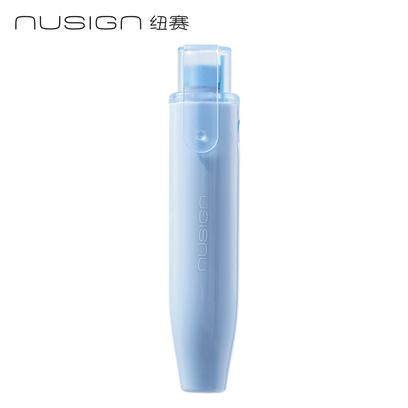 NS173 bolígrafo silencioso con corrección de 5mm * 6m (azul de brisa)
