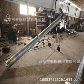 小型抽粪机品牌/图片绞龙大管径吸粪设备鸡舍3米绞龙式抽粪设备