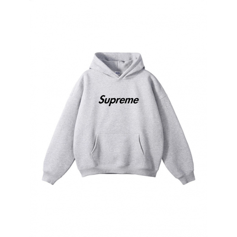 Cross-Border Fashion Brand Supreme Printed European and American Men's and Women's Sweatshirts Loose Shoulder Sweatshirts Hoodies