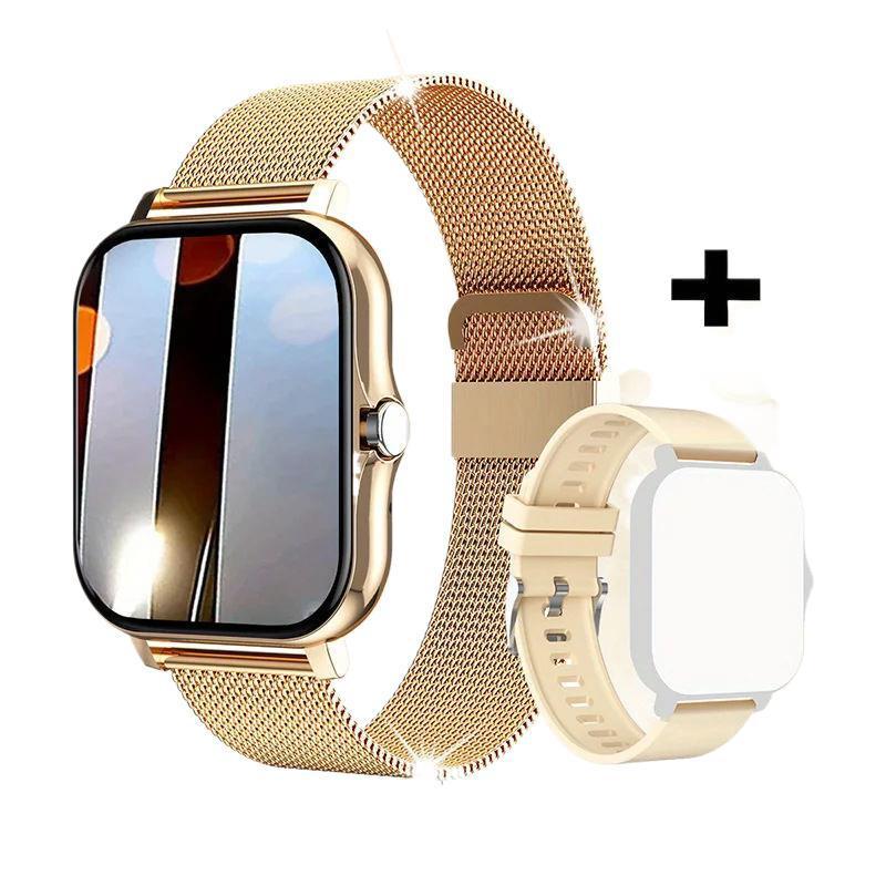 外贸版智能手表彩屏计步睡眠监测通话可充电ios通用smartwatch|undefined