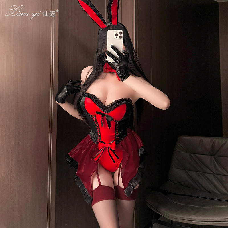 Fairy Yi Sex Lingerie Sexy Open File Temptation-Free Bunny Uniform Halloween Role Playing suit 599 Fairy Yi Sex Lingerie Sexy Open File Temptation-Free Bunny Uniform Halloween Role Playing suit 599