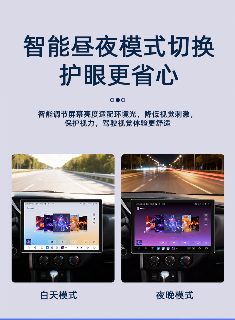 Dingwei Ts20 Cross-Border Exclusive Supply 10-14.2inch Electric Rotating Wireless Carplay Car Mp5 Car Navigation System