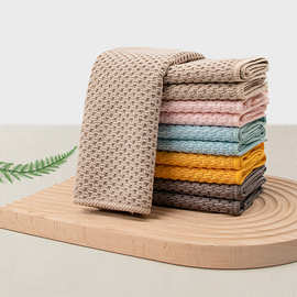 超细纤维加厚厨房洗碗抹布咖啡豆吸水去污家居懒人擦桌百洁清洁布