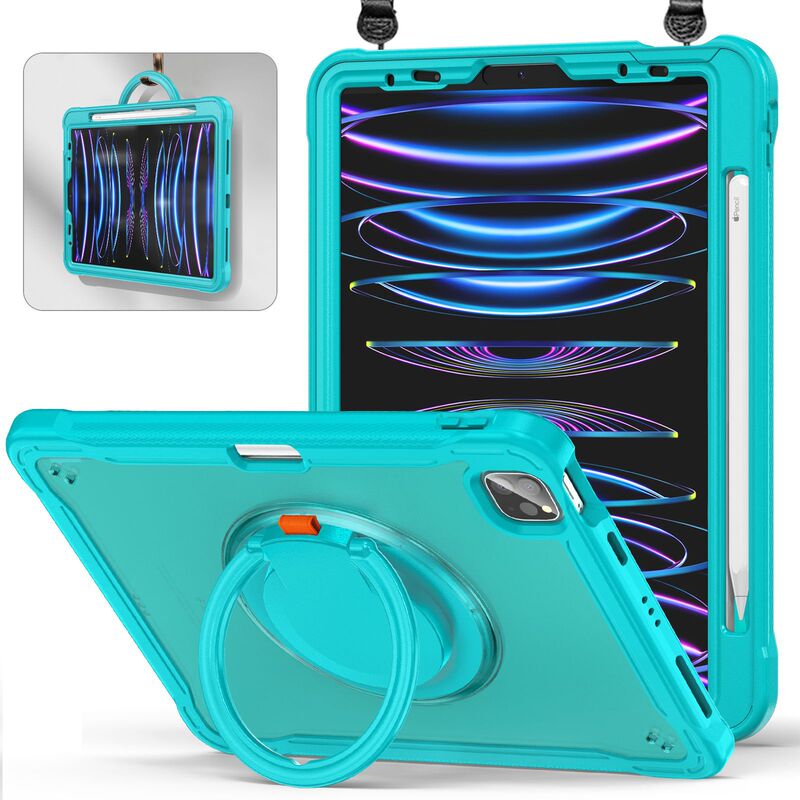 Suitable for iPad Air2/Pro9.7 Tablet Computer Case, Wristband Holder, All-Inclusive Three-Proof Protective Case