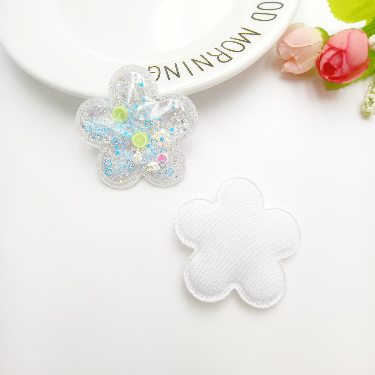 Plum blossom-white