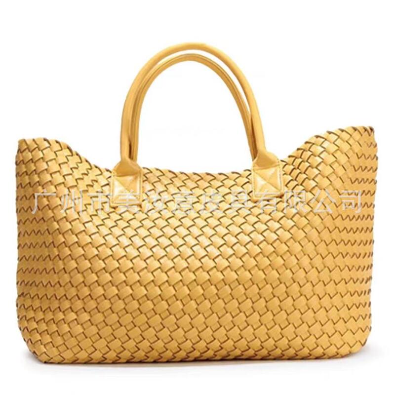 2026 New Model Woven Tote Bag, Fashionable High-End Handbag, Celebrity-Inspired Trendy Handbag, Woven Bag