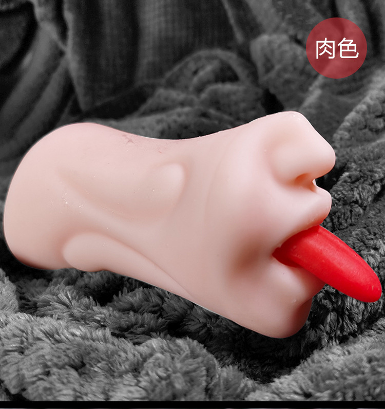 Jiuai Manual Male Masturbator TPE Half-Body Doll in Flesh or Brown — detail image 11