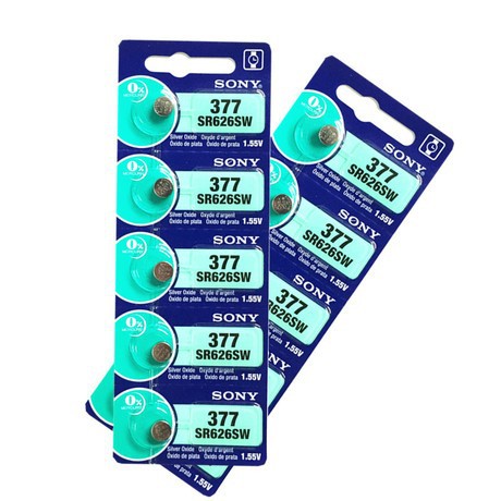 索尼 SR626SW 377 364 371 379 395 337手表专用电子纽扣电池