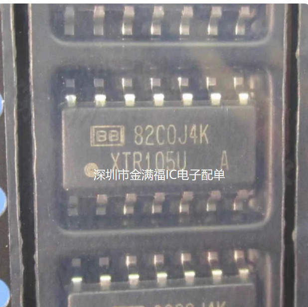 全新XTR105 XTR105U XTR105UA 线性化4-20mA 电流发送器芯片