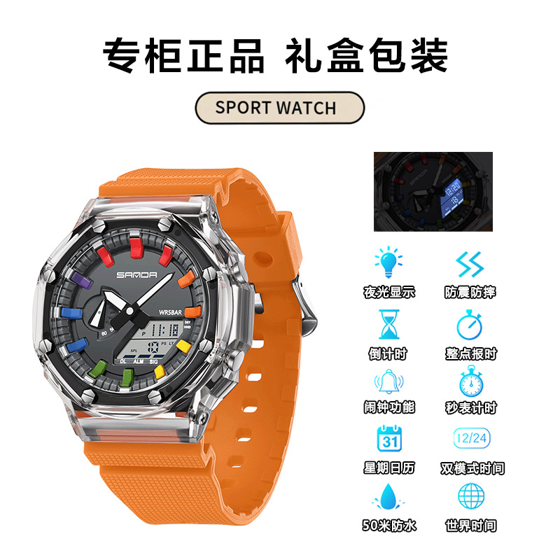 Transparent orange