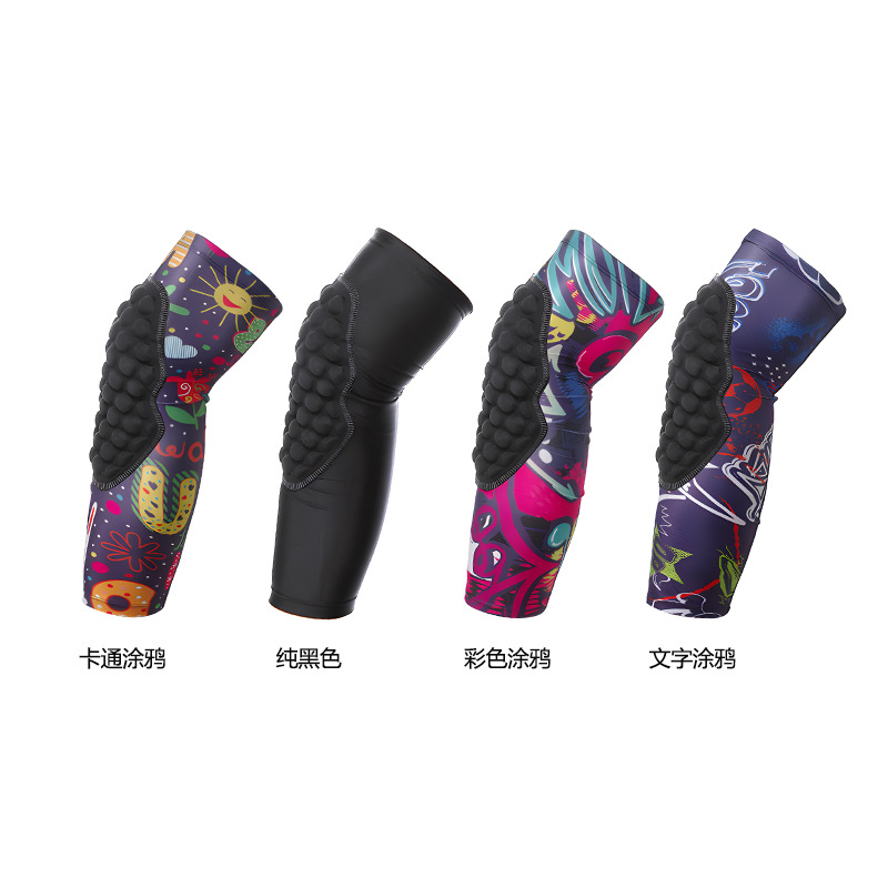 En stock de cinco colores de los niños rótula panal anticolisión deportes rótula baloncesto al aire libre montar equipo de protección de rodilla