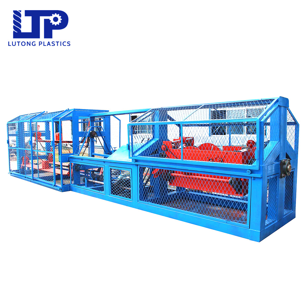 鲁通供应不同型号三股四股制绳机打绳机 塑料海蛎绳拉丝制绳机