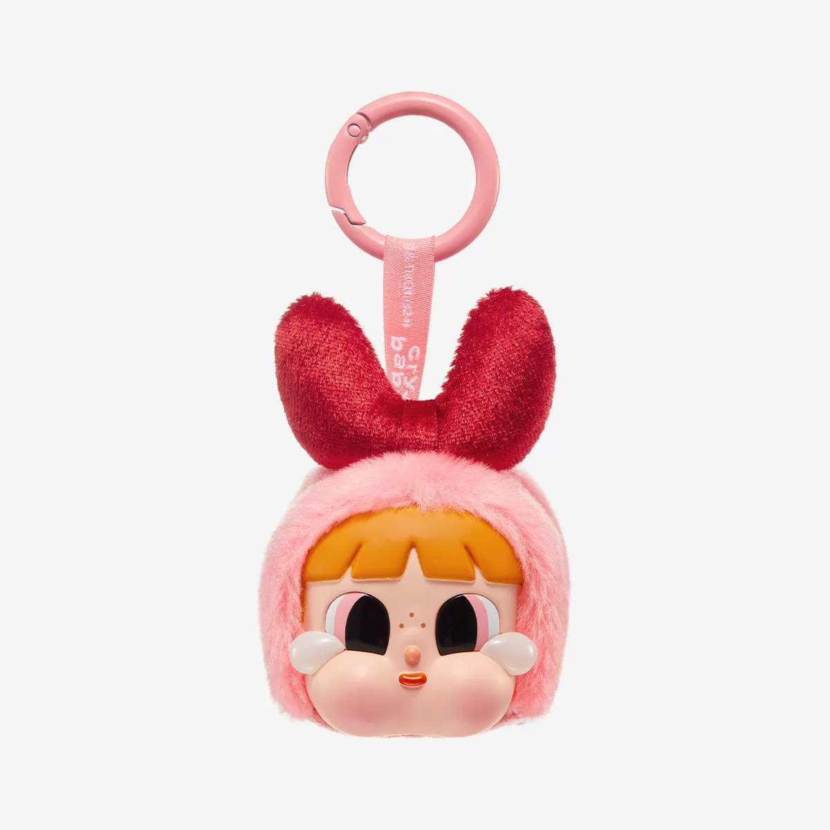 Подлинная Bubble Mart Crybaby × Flying Flying Female Police Series Crying Big Gloves Face Face Blind Blood Box Network