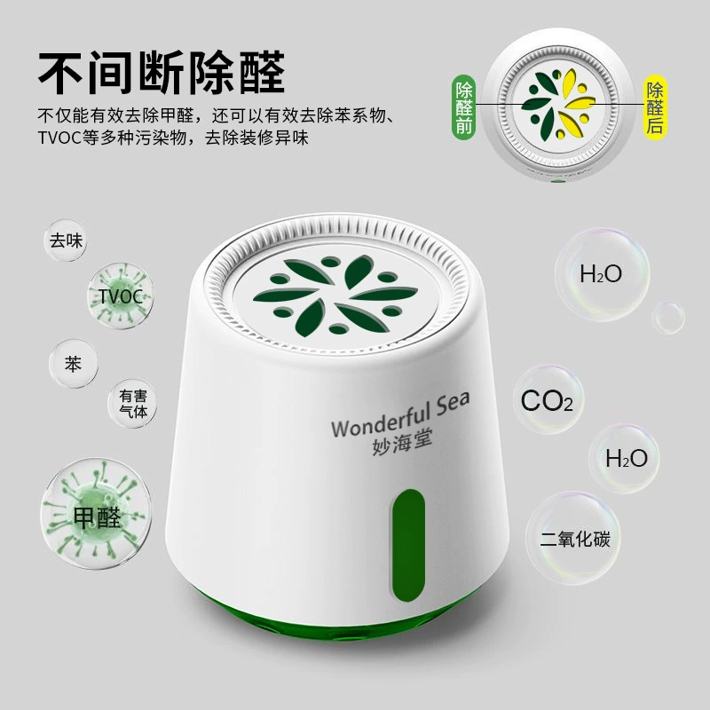 Новый очиститель воздуха для дома: мощный дезодорант-поглотитель запахов, устраняющий формальдегид, с функцией кислородного бара