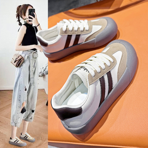 Women's Fashion 2025 White Casual Sneakers, Style WS-W619