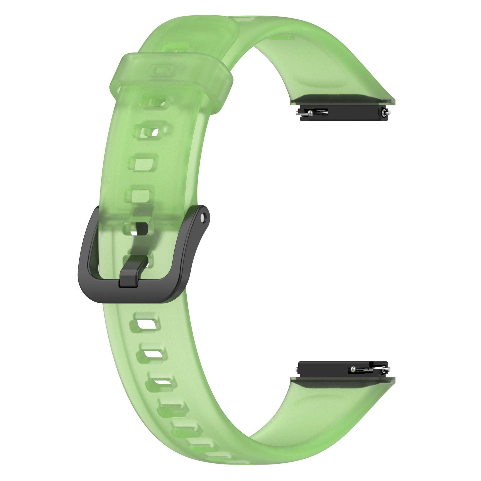 Ремешок для часов (HUAWEI) BAND7 — полупрозрачный силикон «джелли», летние цвета