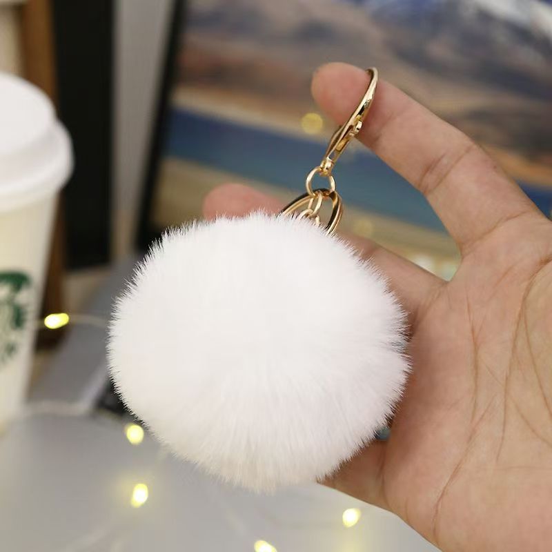 Gato de carbón nuevo colgante de peluche hecho a mano gatos ligeros llaveros lindos bolsas escolares colgante regalo creativo