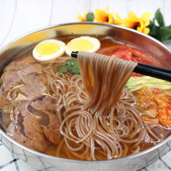 Soba Cold Noodles 330g Korean Yeonbyeon Soba Large Cold Noodles with Seasoning, Quick Sour and Sweet Korean Cold Noodles Northeast