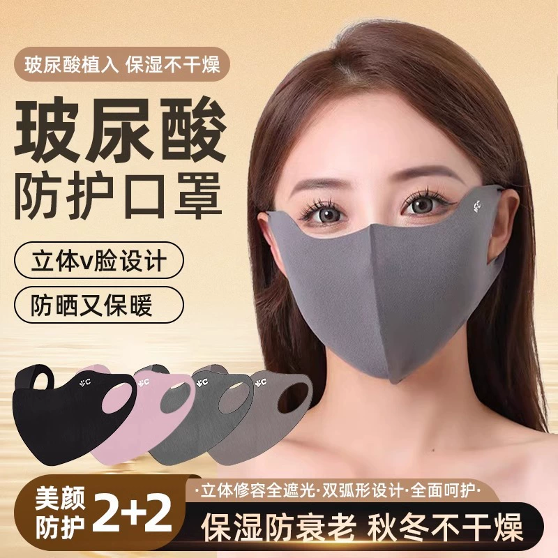 Весенние и осенние теплые маски для женщин с высоким значением для защиты глаз