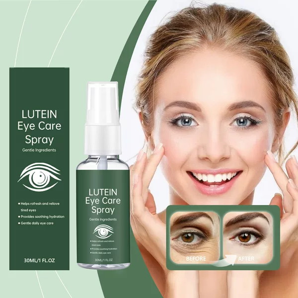 Cross-Border Amazon Lutein Eye Care Spray, Hydrating, Brightening, Gentle Care for Eye Skin, Daily External Use